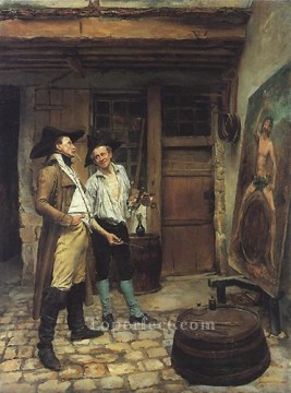  Ernest Obras - El pintor de carteles clasicista Jean Louis Ernest Meissonier